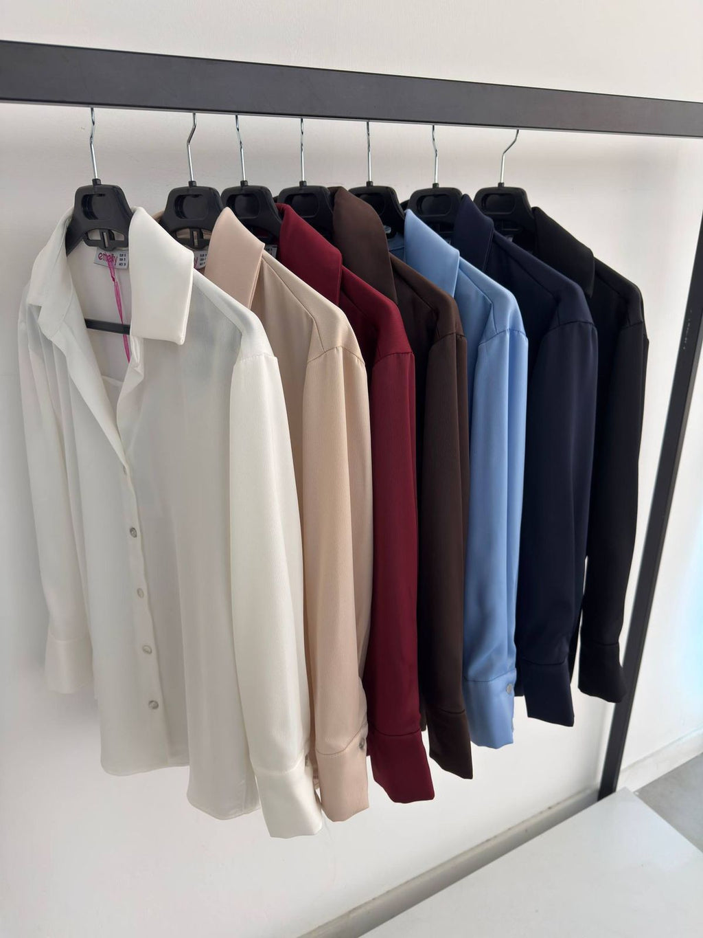 The Satin Button-Up